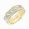 White and Yellow Gold Wedding Bands