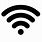 Wi-Fi Logo Black and White