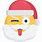 Winking Santa Emoji