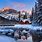 Winter Mountain HD Wallpaper