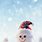 Winter Wallpaper iPhone Cute Snowman