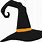 Witch Hat Outline SVG