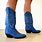 Women's Blue Cowboy Boots