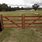 Wood Farm Fence Gates