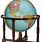 World Globes On Floor Stands