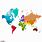 World Map Colour