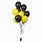 Yellow and Black Balloons