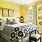 Yellow and Gray Bedroom Color Scheme