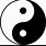 Yin Yang Symbol Vector