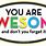 You Are Awesome Graphic