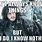 You Know Nothing Comic Meme