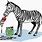 Zebra Printer Cartoon