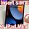 iPad Mini Sim Card