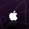 iPhone Logo Purple