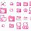 Pink Computer Icon