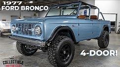 4-DOOR 1977 Custom Ford Bronco Review - Collectible Motorcar of Atlanta