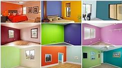 2022 Colourful Wall Combination for Living Room | Interior Wall Colour Ideas|| room colour ||