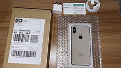 Unboxing the Amazon Renewed iPhone XS in 2021 -V1