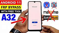 Samsung A32 FRP UNLOCK | With Free Tool (Latest Security Update) 🔥🔥🔥