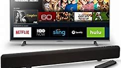 Element 50-Inch Fire TV Edition TV with Amazon Basics Sound Bar