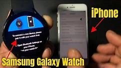 How to Connect Samsung Galaxy Watch 4, 5, & 6 to iPhone in 2023 | Samsung Galaxy Watch & iPhone