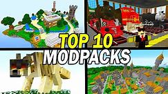 Top 10 Best Minecraft Modpacks To Play Now - December 2021