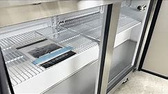Elite NSF 72 inches Three Section Side Mount Undercounter Freezer TUC 72F