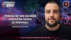 INTERVJU: Miloš Radisavljević Kimi - Tribina ne sme da bude odskočna daska za kriminal! (18.9.2021)