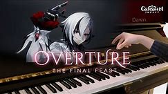 Overture Teaser: The Final Feast - Fontaine Piano Arrangement | Genshin Impact