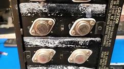 Sansui 9090DB damaged by counterfeit parts!