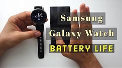 Battery life on Galaxy Watch 46mm SM-R800
