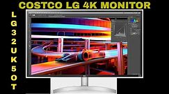 Review of the affordable 32-inch 4k LG Monitor