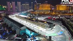 WATCH: FOX5 drone gives a look at pit building, track ahead of F1 Las Vegas Grand Prix