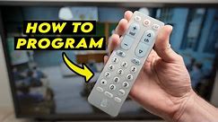 How to Program Your GE Big Button Universal Remote Control + CODES LIST