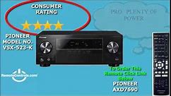 Review Pioneer AV Receiver Featuring 3D and 4K Ultra HD Pass-through 5.1 Channel - VSX-523-K