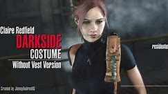 Claire Redfield Darkside Costume - With Vest