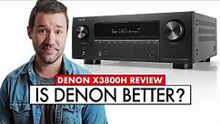 NEW DENON RECEIVER!! Denon X3800H Review