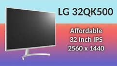 LG 32QK500 - Unbox and quick review
