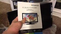 Unboxing: 22" Polaroid Hd Tv With DVD Player
