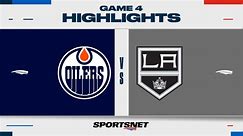 NHL Game 4 Highlights: Oilers 1, Kings 0