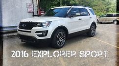 2016 Ford Explorer Sport Review 3.5L EcoBoost Twin Turbo - Test Drive and In Depth Look