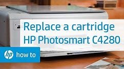 Replace the Cartridge | HP Photosmart C4280 All-in-One Printer | HP