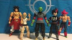 SH Figuarts Custom Broly from Dragon Ball z Movie Broly Base form