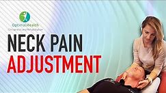Skilled Female Chiropractor Treats Dr. Smith For Upper Back & Neck Pain