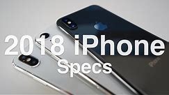 2018 iPhone Lineup Spec, Price Predictions and more