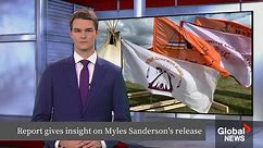 Report into Myles Sanderson finds intake, mental health gaps