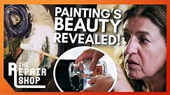 Faded and Torn Painting Has It's True Beauty Revealed | The Repair Shop