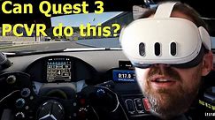 Meta Quest 3 PCVR sim racing first impressions
