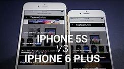 iPhone 6 Plus vs. iPhone 5s Show Floor Comparison
