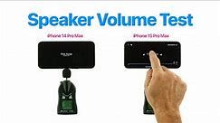 Speaker Volume Test: iPhone 15 Pro Max vs iPhone 14 Pro Max